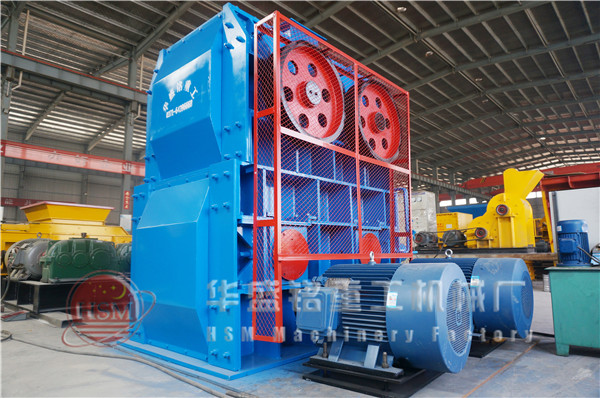 液壓對輥破碎機發貨圖